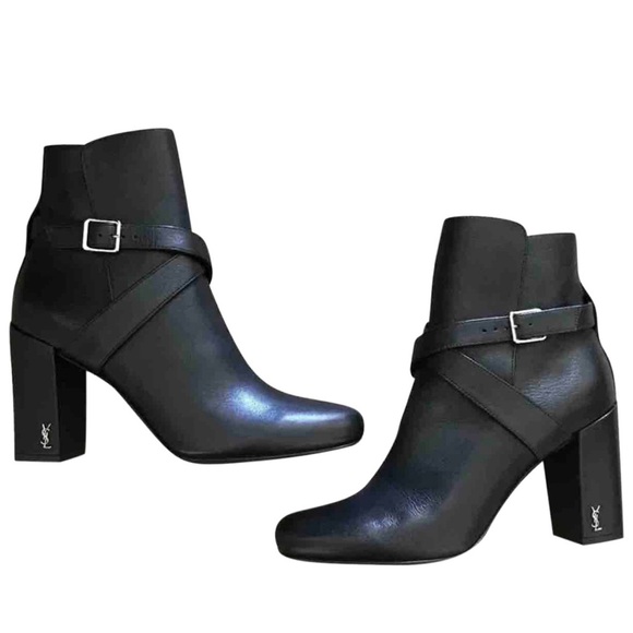 NIB Saint Laurent LouLou Booties size 37 - Picture 1 of 5